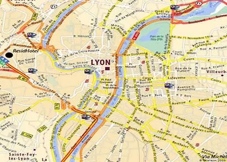 Apartahotel Residhotel Lyon Lamartine 3*